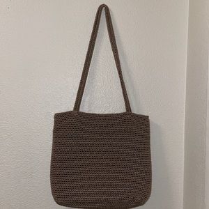 The Sak Brown Crochet Bag